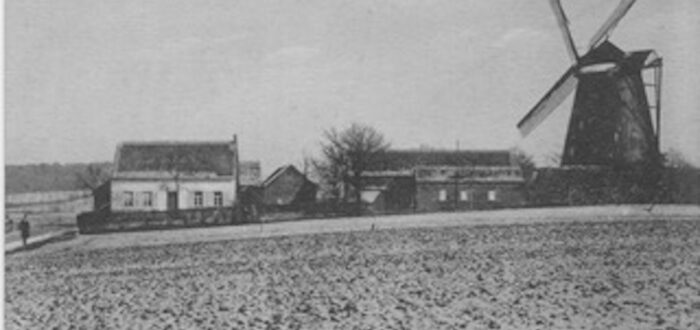 De zwarte molen van Ellinghen (foto credits: ICAG( Interfacultair centrum voor agrarische geschiedenis)